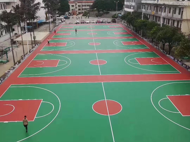 塑胶跑道+硅PU