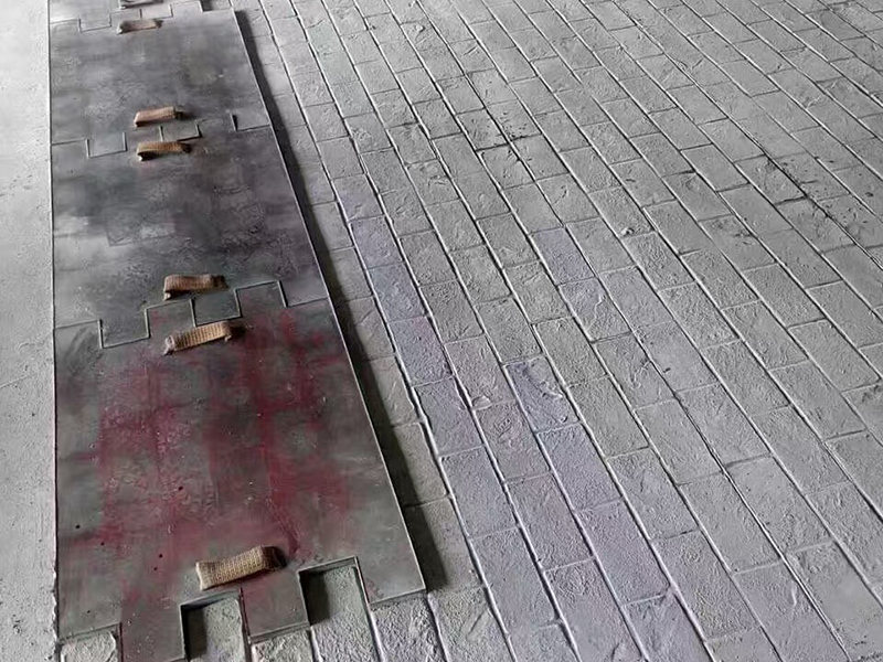 压花地坪材料